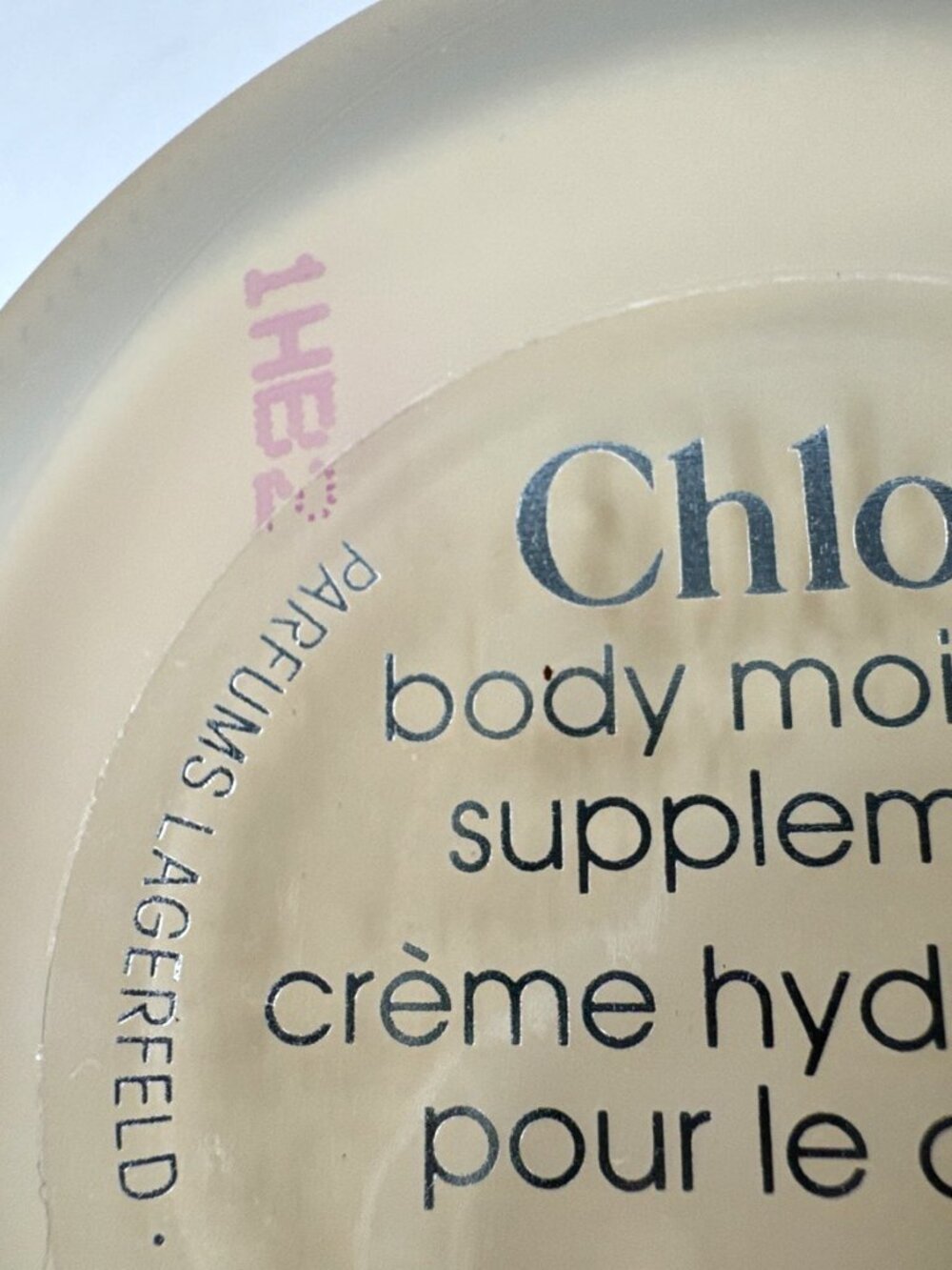Vintage Chloe Perfumed Body Moisture Supplement Parfums Lagerfeld 84 oz NEW NOS - Picture 6 of 11